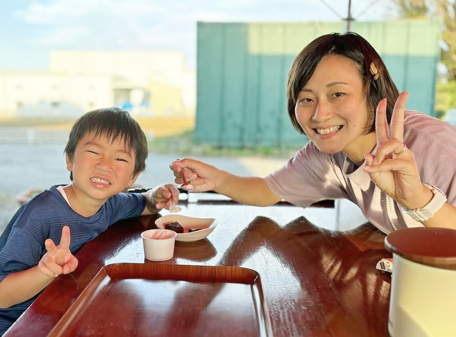 アイスづくり体験作業風景